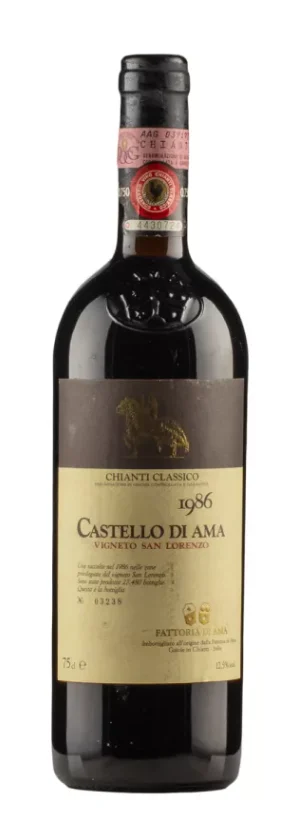 1986 | Castello di Ama | San Lorenzo - Wine