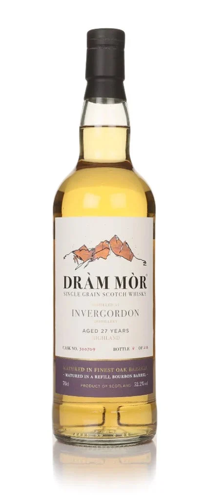 Invergordon 27 Year Old 1997 Cask #300709 Dram Mor Single Grain Scotch Whisky | 700ML - Whiskey