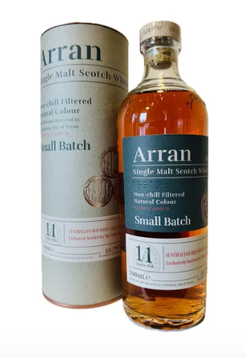 Arran Small Batch Australian Red Wine Casks Single Malt Scotch Whisky | 700ML - Whiskey