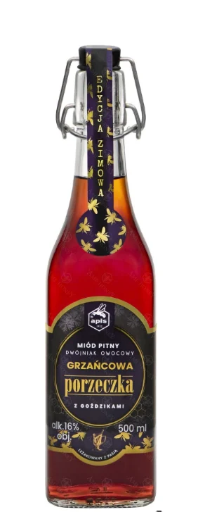 Miod Pitny Dwojniak Grzancowa Porzeczka z Gozdzikami | 500ML - Spirit