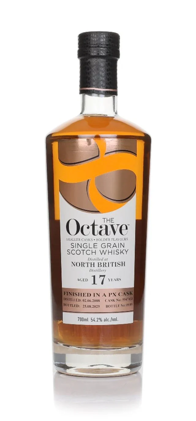 North British 17 Year Old 2008 - The Octave (Duncan Taylor) Single Grain Scotch Whisky | 700ML