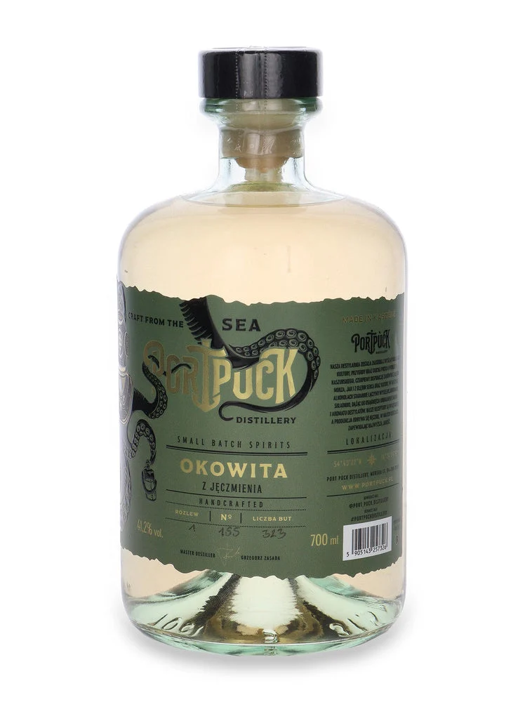 Okowita z Jeczmienia Port Puck | 700ML - Spirit
