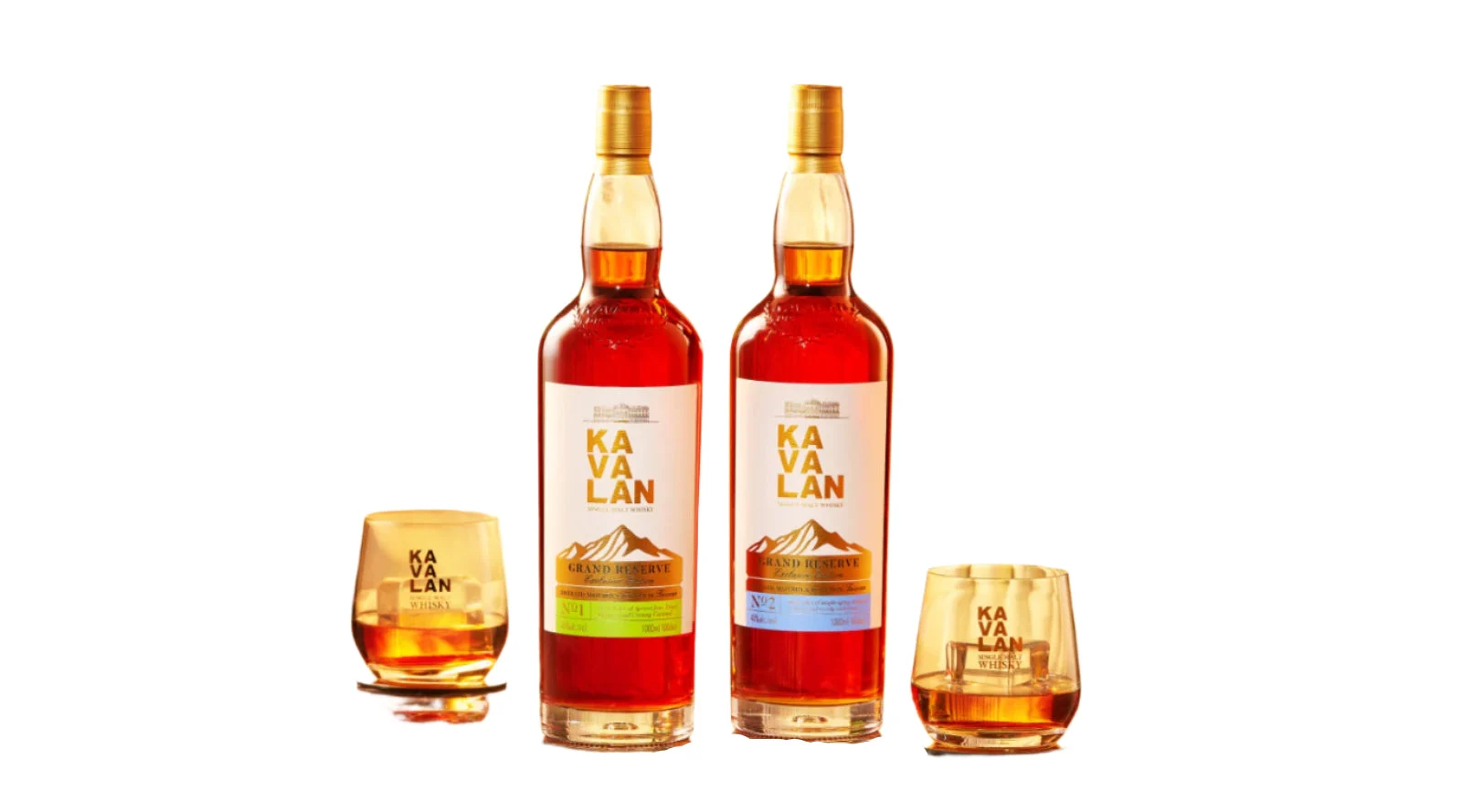 Kavalan | Grand Reserve Series No. 1 & No. 2 | 2025 Exclusive Release | (2)*1L - Whiskey
