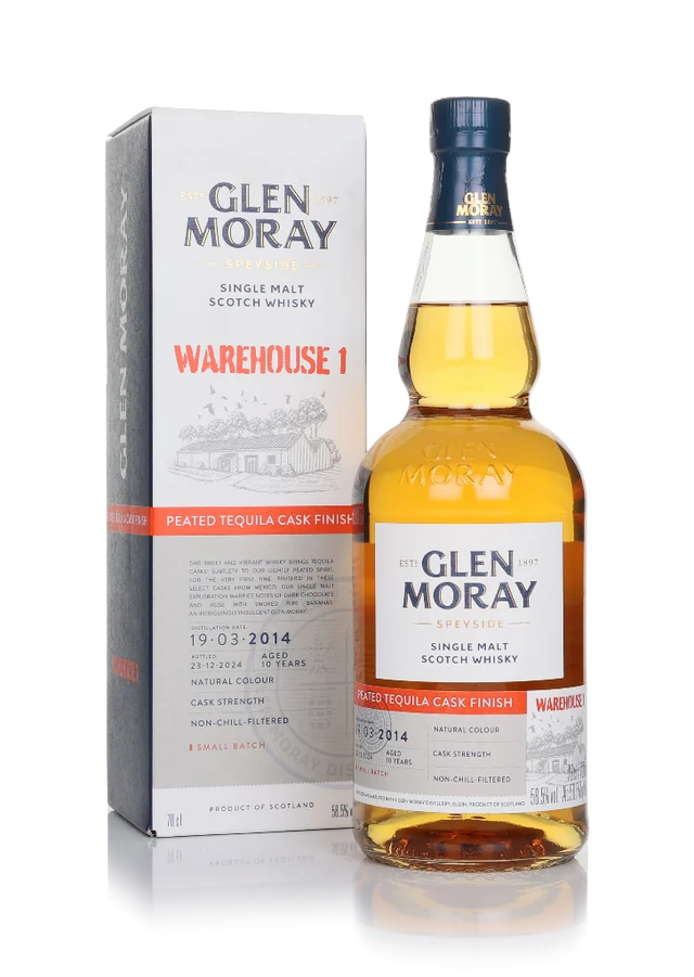 Glen Moray 2014 Peated Tequila Finish - Warehouse 1 Single Malt Scotch Whisky | 700ML