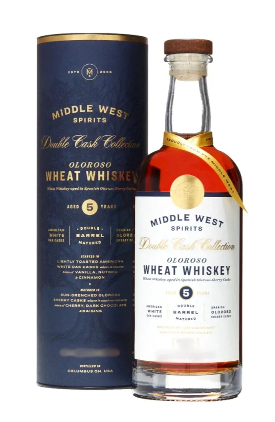 Middlewest Spirits Oloroso Double Cask Collection 123.72 Proof Wheat Whiskey