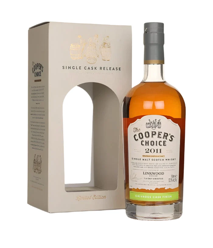 Linkwood 11 Year Old 2011 Cask #303534 - The Cooper's Choice (The Vintage Malt Whisky Co.) Single Malt Scotch Whisky | 700ML