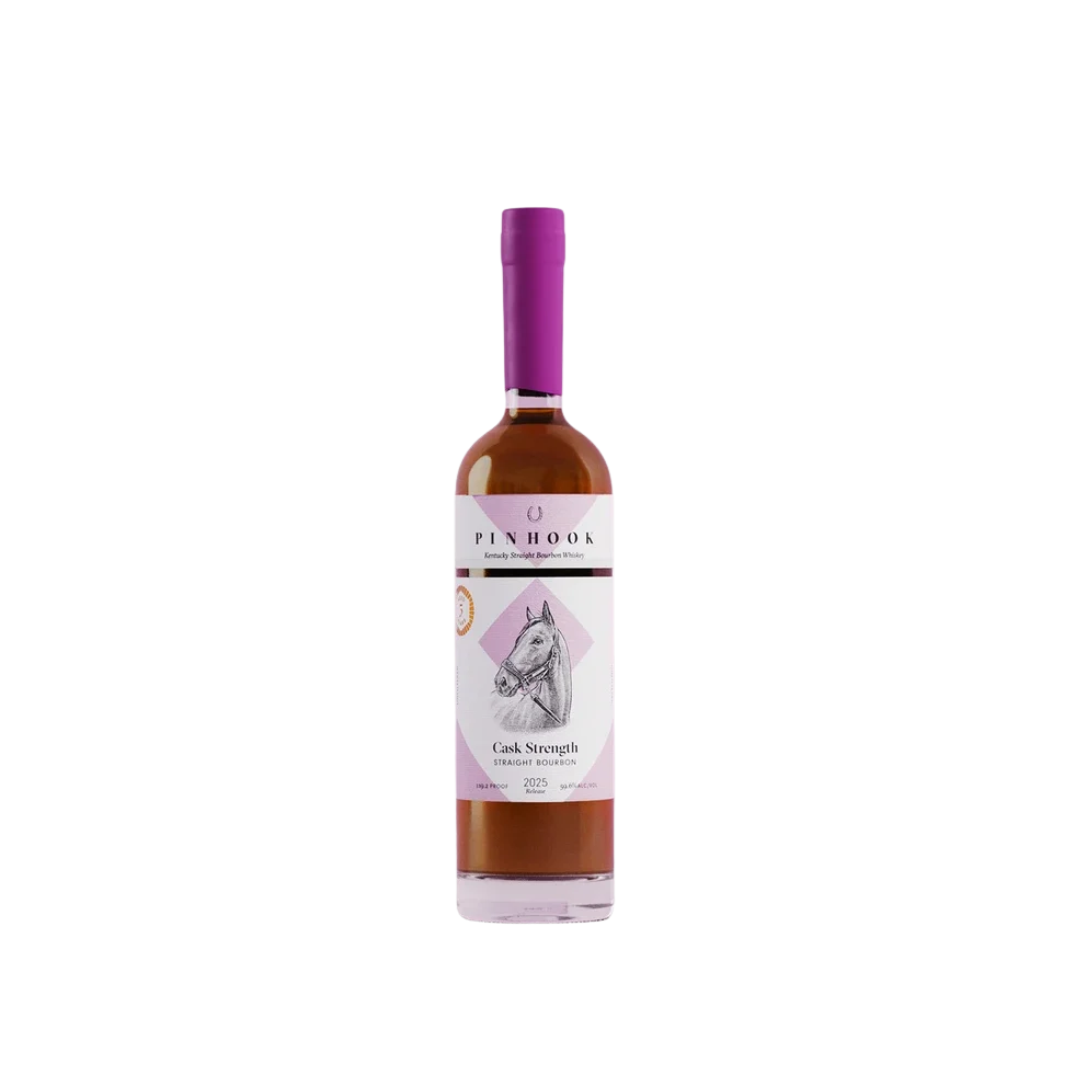 Pinhook 5 Year Old 2025 Release Cask Strength Bourbon Whiskey