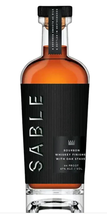 Sable Finished With Oak Staves Kentucky Straight Bourbon Whiskey