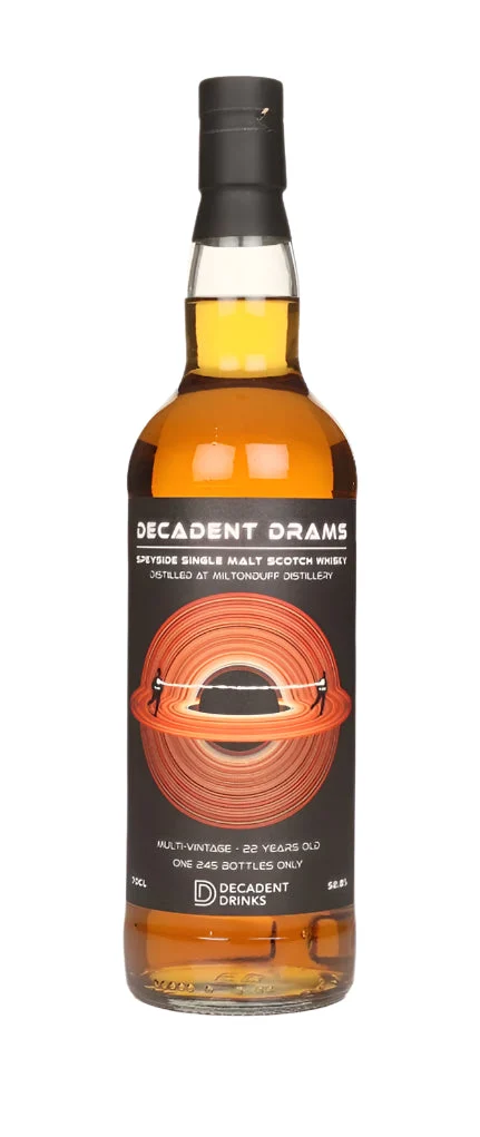 Miltonduff 22 Year Old - Decadent Drams (Decadent Drinks) Single Malt Scotch Whisky | 700ML
