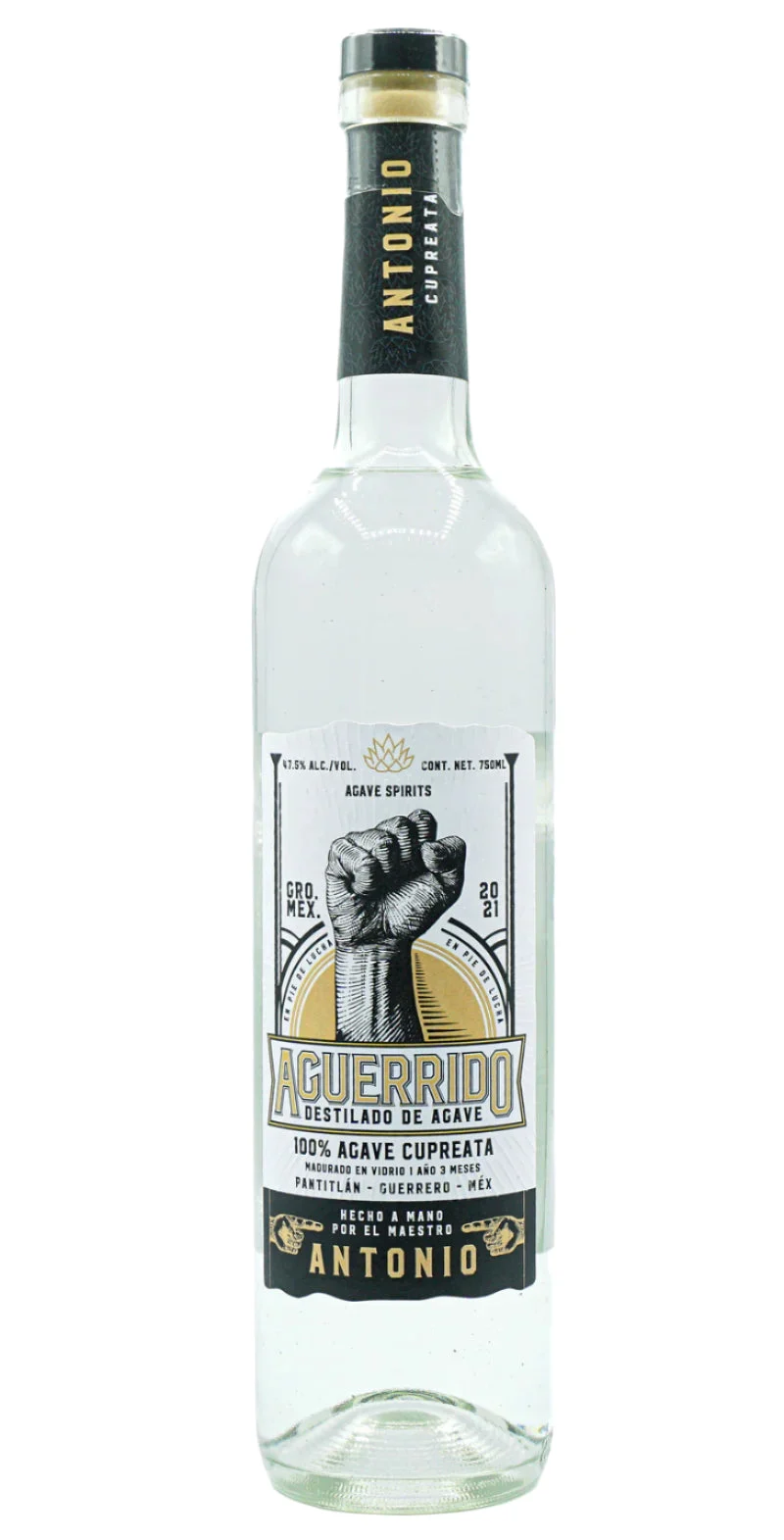 Aguerrido Cupreata Antonio Destilado de Agave - Mezcal