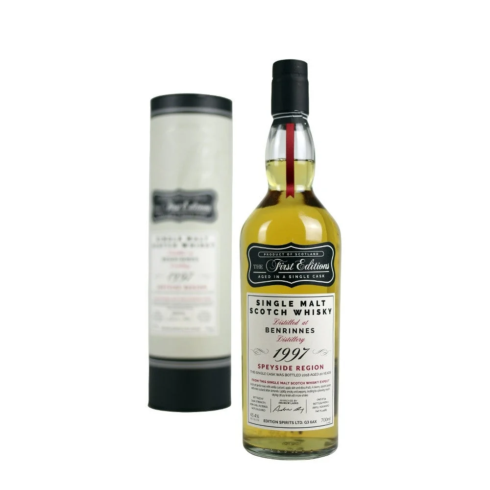 Benrinnes | 20 Year Old | 1997 The First Editions | Single Malt Scotch Whisky | 700ML - Whiskey