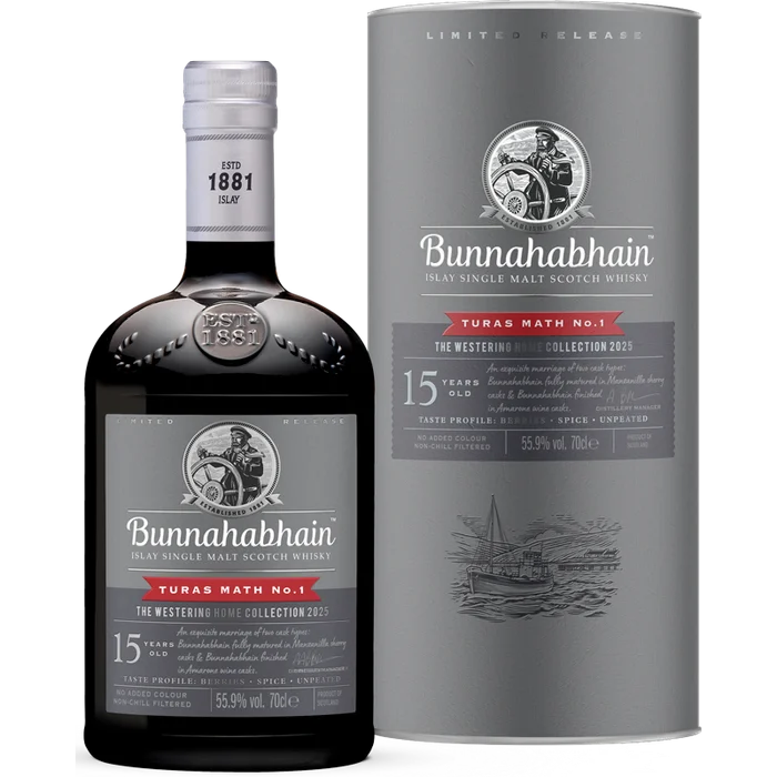 Bunnahabhain Turas Math No. 1 Single Malt Scotch Whisky | 700ML - Whiskey