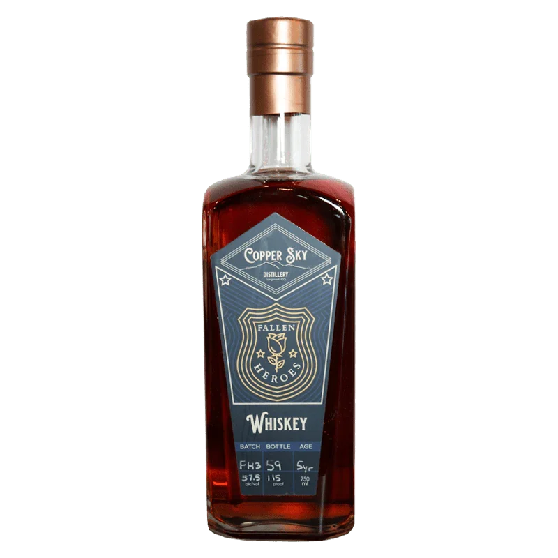 Copper Sky Fallen Heroes Whiskey