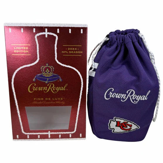 Crown Royal 2024 Fine Deluxe Kansas City Chiefs Limited Edition Blended Canadian Whisky - Whiskey