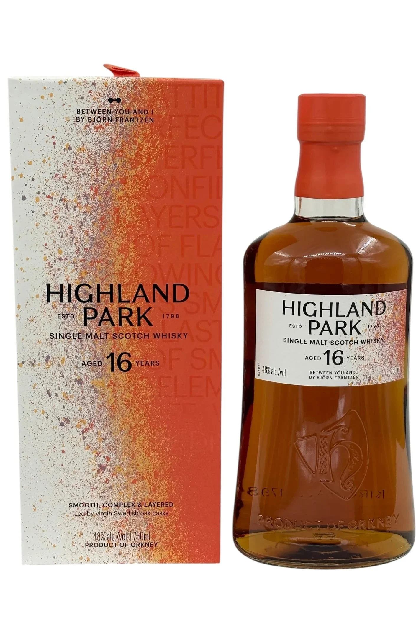 Highland Park Between You And I By Bjorn Frantzen 16 Year Old Single Malt Scotch Whisky - Whiskey