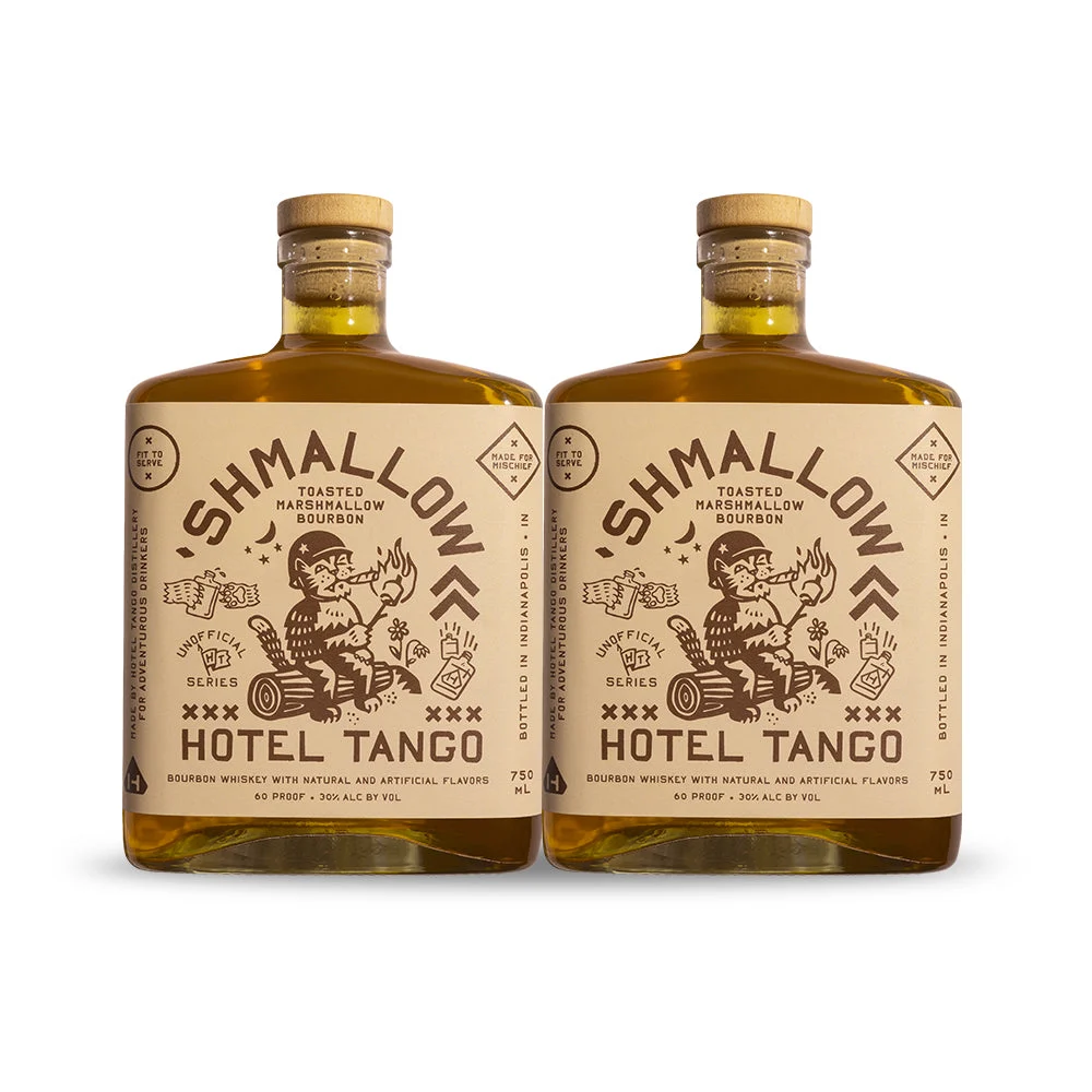 Hotel Tango Shmallow Bourbon Whiskey (2) Bottle Bundle