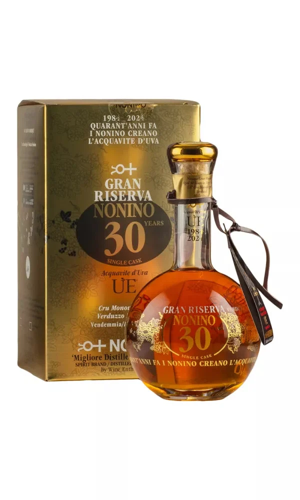 Nonino 30 Year Old 1992 Gran Riserva Limousin Barrique Aged Italian Grappa | 700ML - Brandy