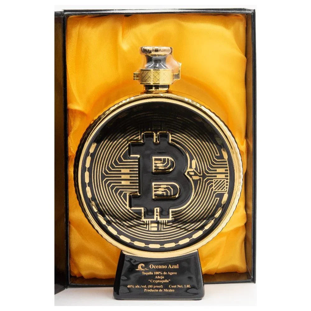 Oceano Azul Cryptoquila Anejo Tequila | 1L
