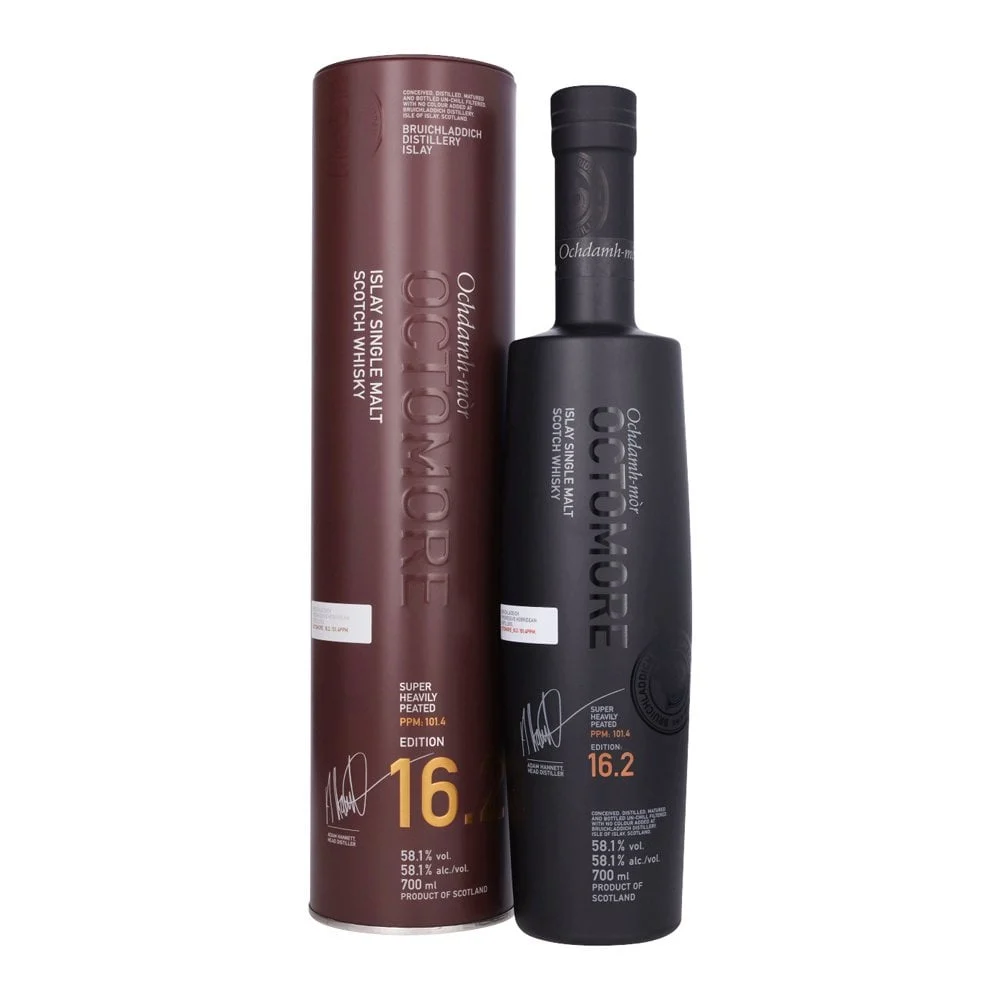 Octomore 16.2 | 5 Year Old | Single Malt Scotch Whisky | 2025 Limited Edition | 700ML - Whiskey