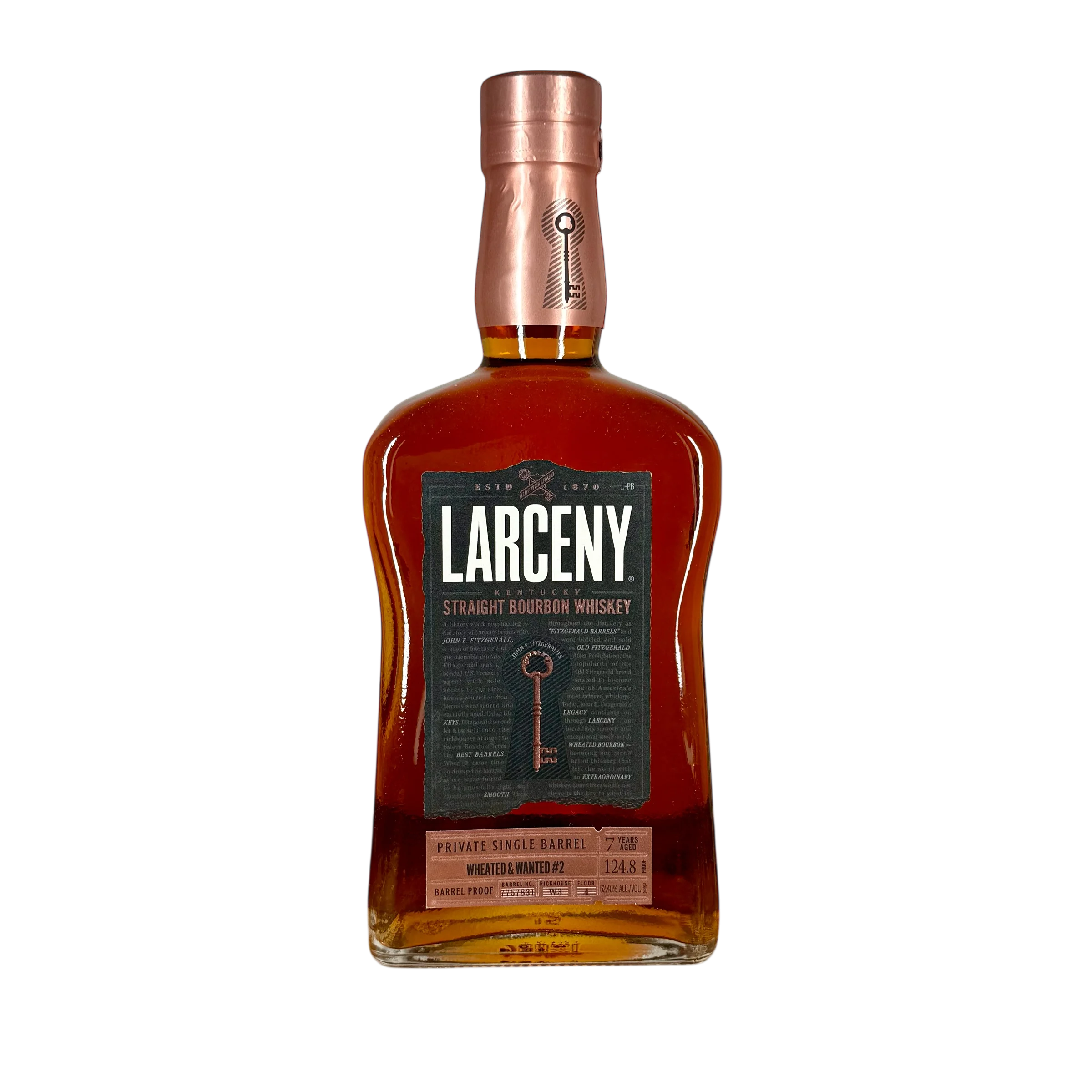 Whisky Bourbon puro privado de un solo barril a prueba de hurto