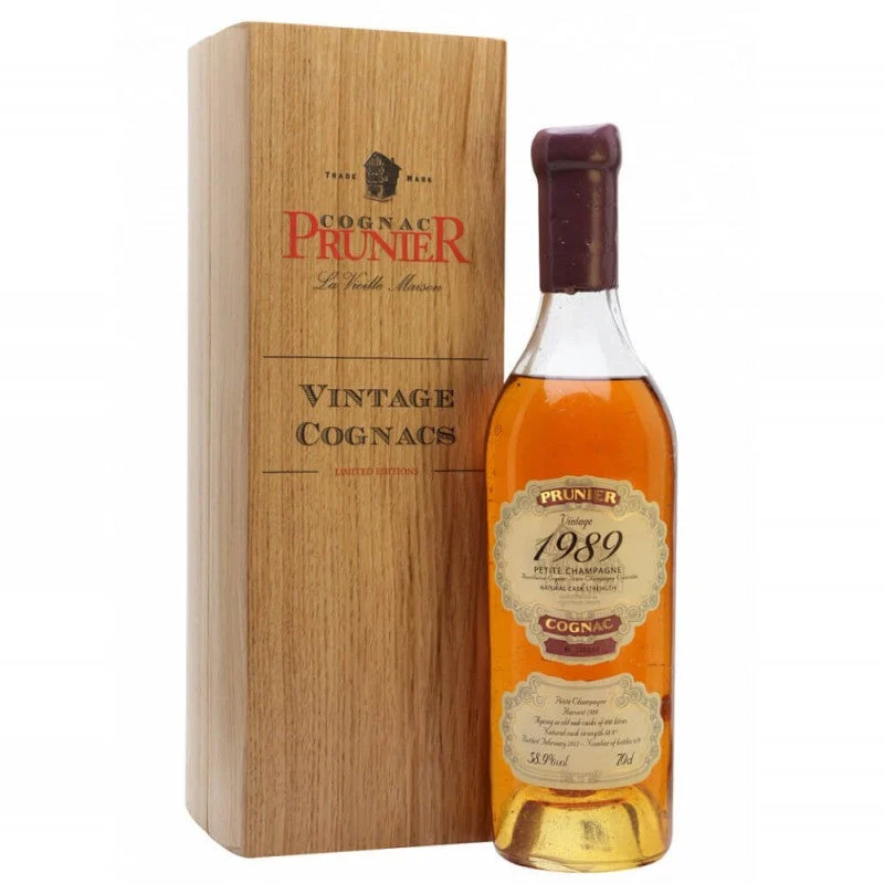 1989 | Prunier Vintage | Petite Champagne Cognac | 700ML