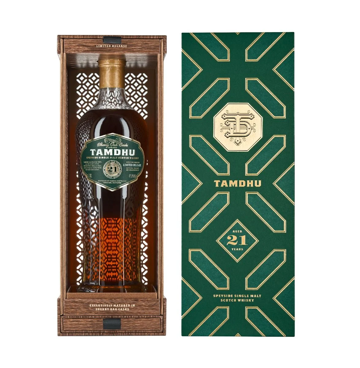 Tamdhu 21 Year Old Speyside Single Malt Scotch Whisky | 700ML - Whiskey