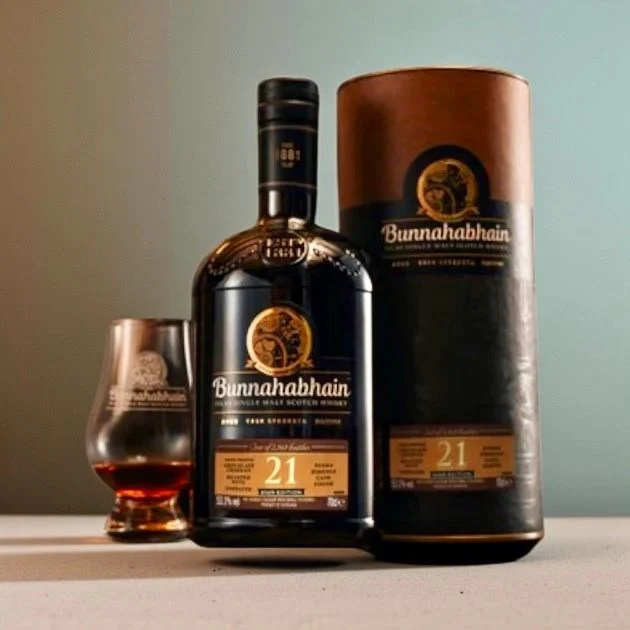 Bunnahabhain | 21 Year Old | Cask Strength Single Malt Scotch Whisky | 2025 Edition | 700ML - Whiskey