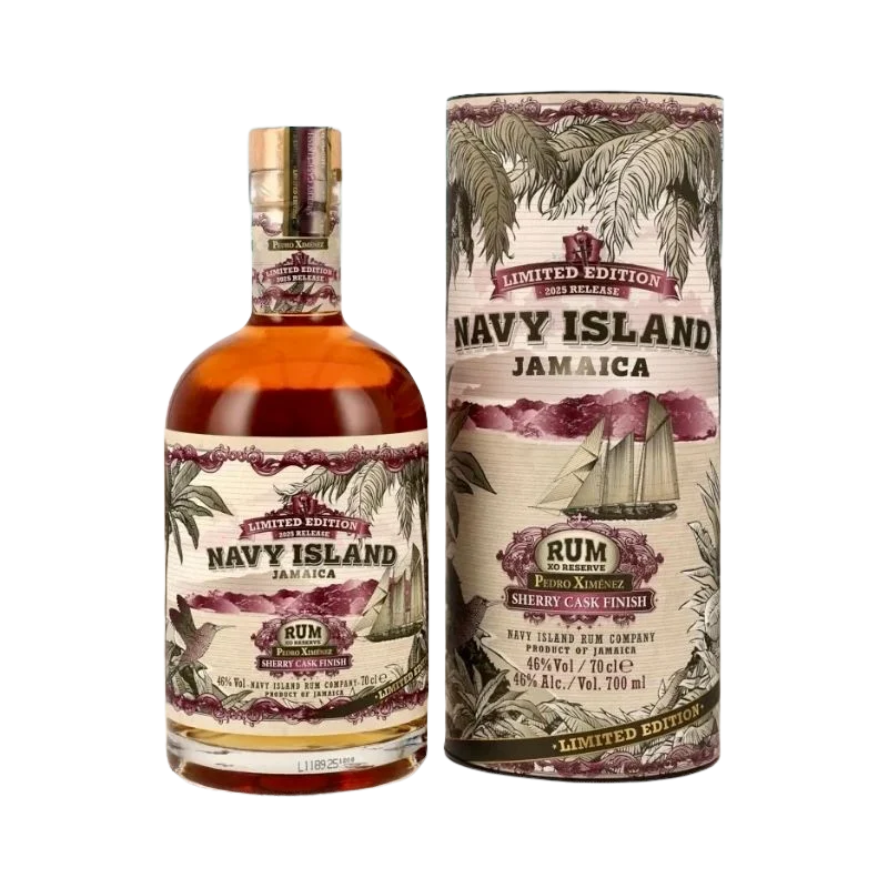 Navy Island | XO Reserve | PX Sherry Cask Finish Jamaican Rum | 2025 Limited Edition | 700ML