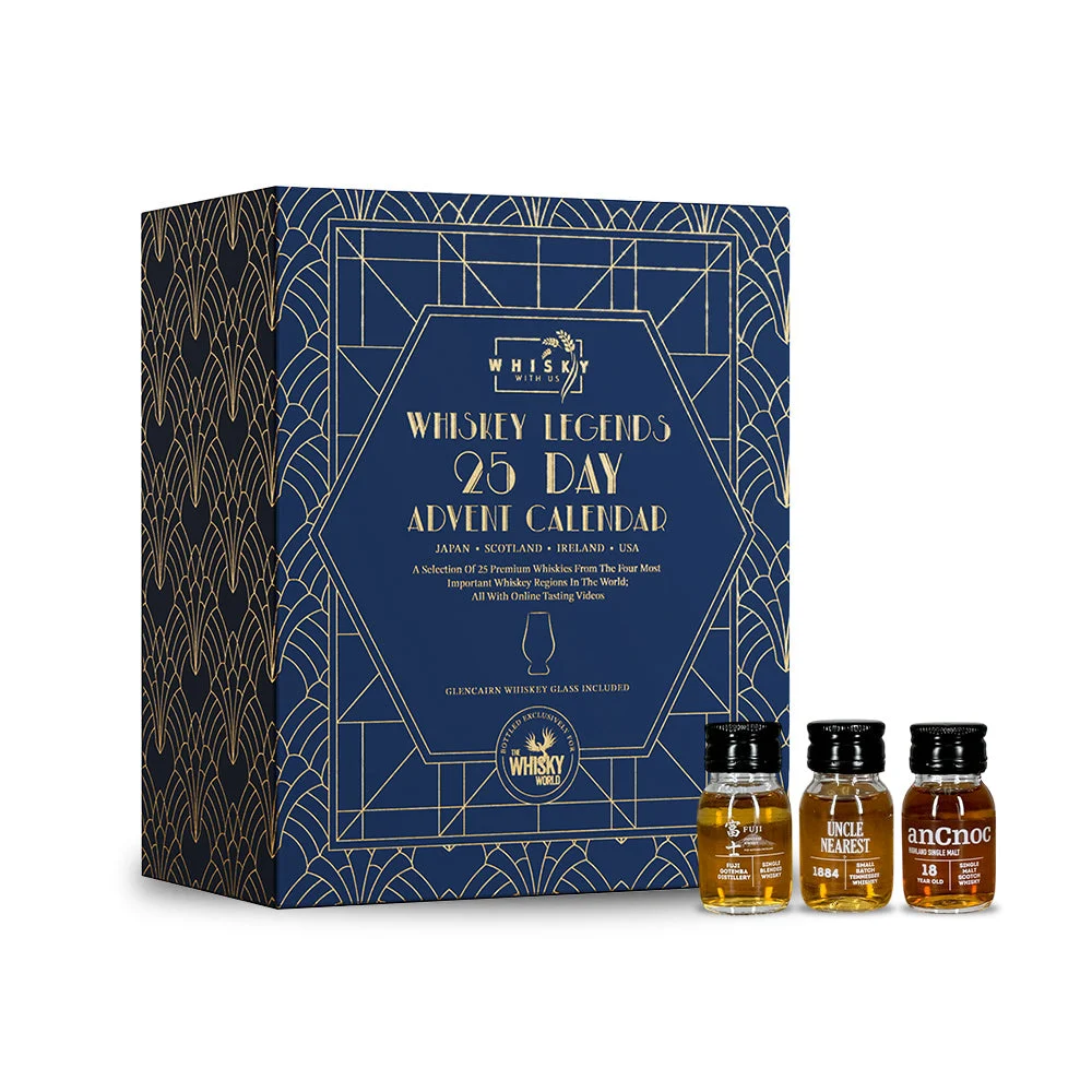 Luxury Whiskey Legends Advent Calendar 2025 | Heritage Edition