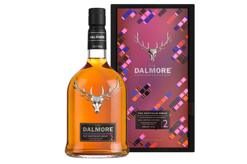 The Dalmore | Portfolio Series #2 | Chateauneuf-Du-Pape Wine Cask Finish | Scotch Whisky | 2025 Limited Edition | 700ML