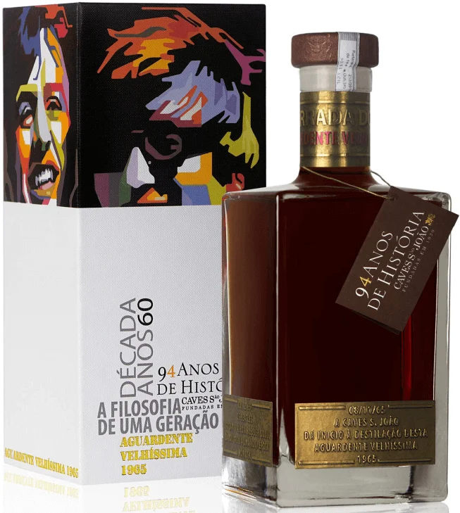 Aguardente São João 94 Anos De História Velhíssima 1965 - WineVins