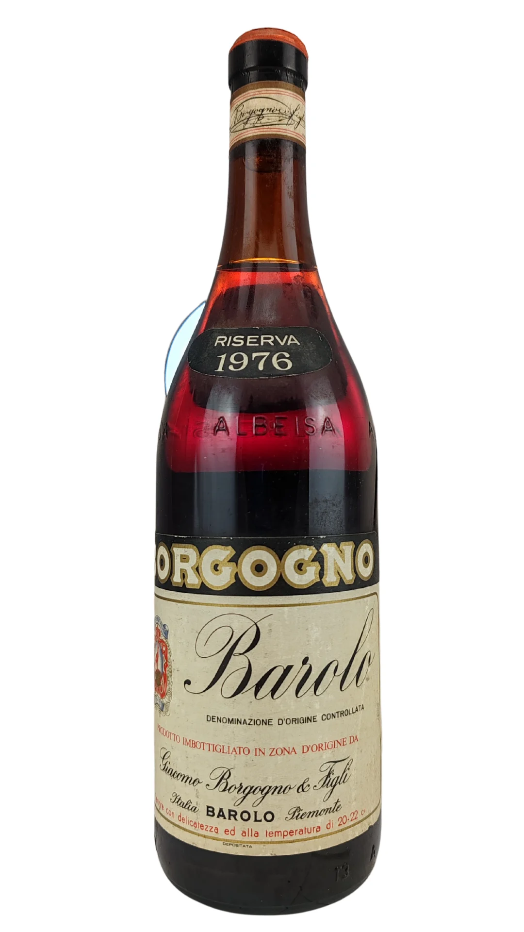 1976 | Giacomo Borgogno & Figli | Barolo Riserva - Wine