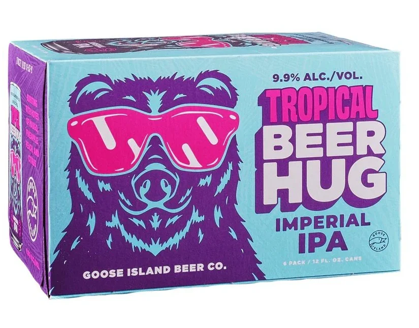 Goose Island Beer Co. Tropical Beer Hug Imperial IPA Beer | (6)*355ML - Ready To Drink