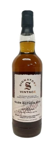 Glen Rothes 2014 10 Year Old 100 Proof Collection Single Malt Scotch Whisky | 700ML - Whiskey