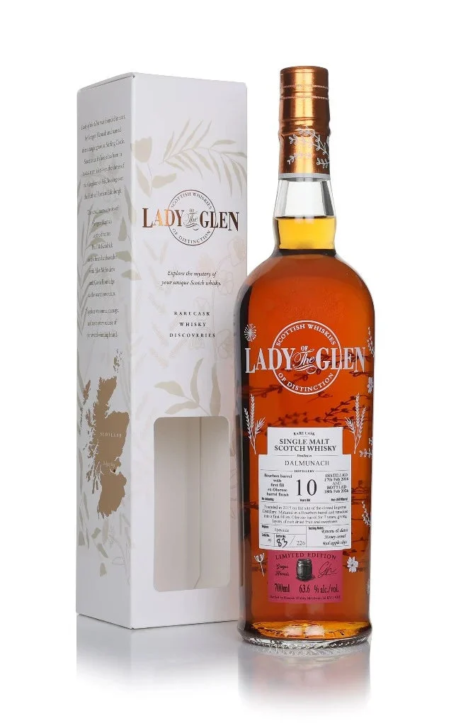 Dalmunach 10 Year Old 2016 Cask #9 - Lady of the Glen (Hannah Whisky Merchants) Single Malt Scotch Whisky | 700ML