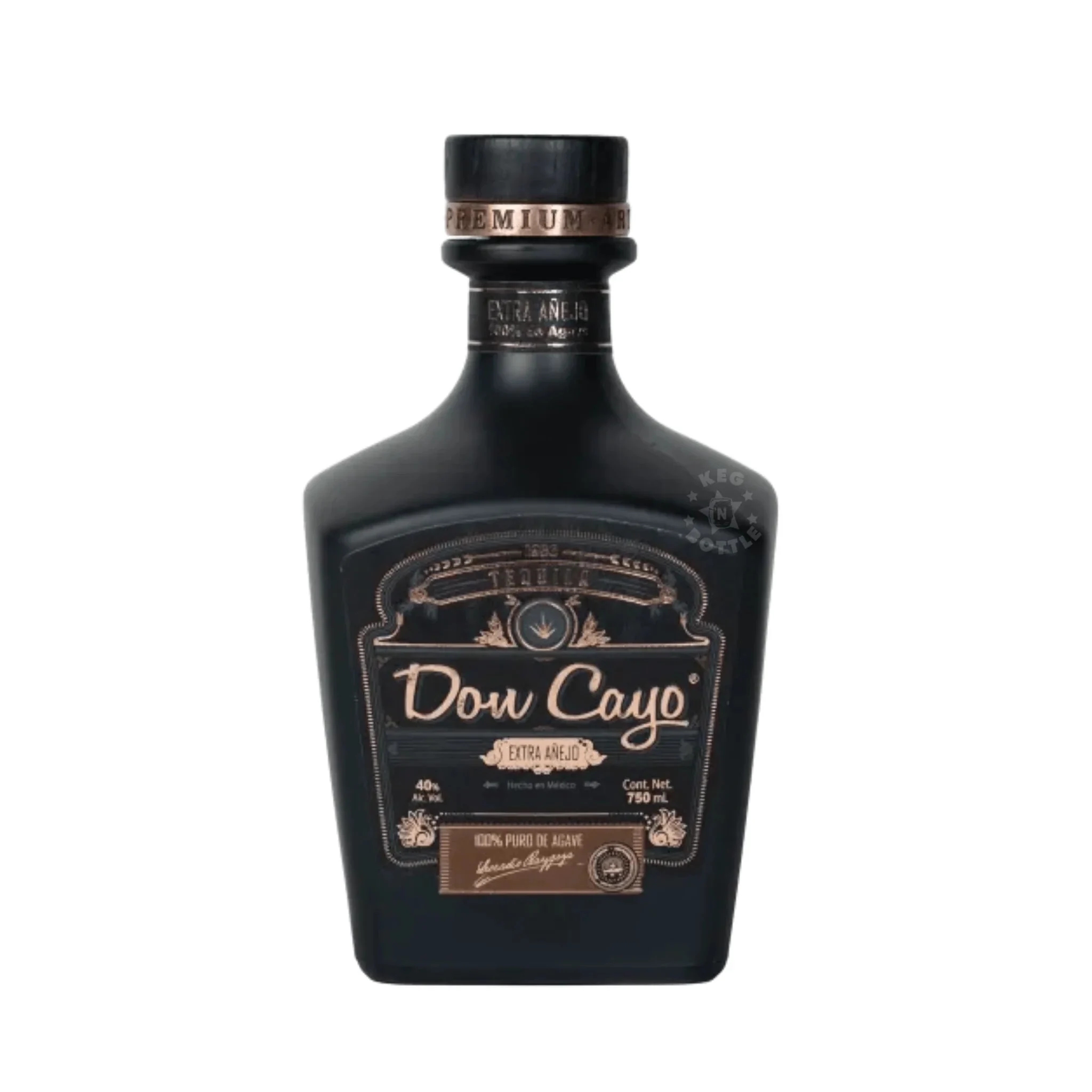 Don Cayo Black Premium Extra Anejo Tequila