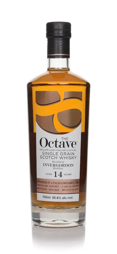 Invergordon 14 Year Old 2011 Cask #5247849 Palo Cortado Finish - The Octave (Duncan Taylor) Single Grain Scotch Whisky | 700ML