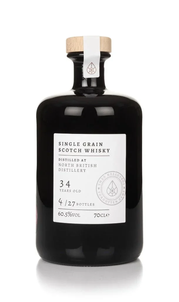 North British 34 Year Old Forgotten Gems Single Malt Scotch Whisky | 700ML - Whiskey