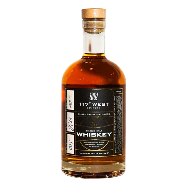 117 West Spirits California Single Malt Whiskey