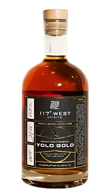 117 West Spirits Yolo Gold Wheat Whiskey