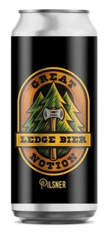 Great Notion Ledge Bier Pilsner Beer | (4)*473ML - Ready To Drink