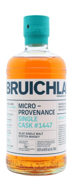 Bruichladdich Micro Provenance Pauillac Wine Cask #1447 13 Year Old · 2011 Vintage Single Malt Scotch Whisky | 700ML - Whiskey
