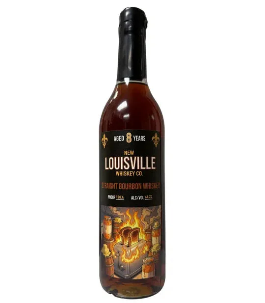 Nulu New Louisville Co. 8 Year Old 'West Coast Toast' 128.4 Proof Kentucky Straight Bourbon Whiskey