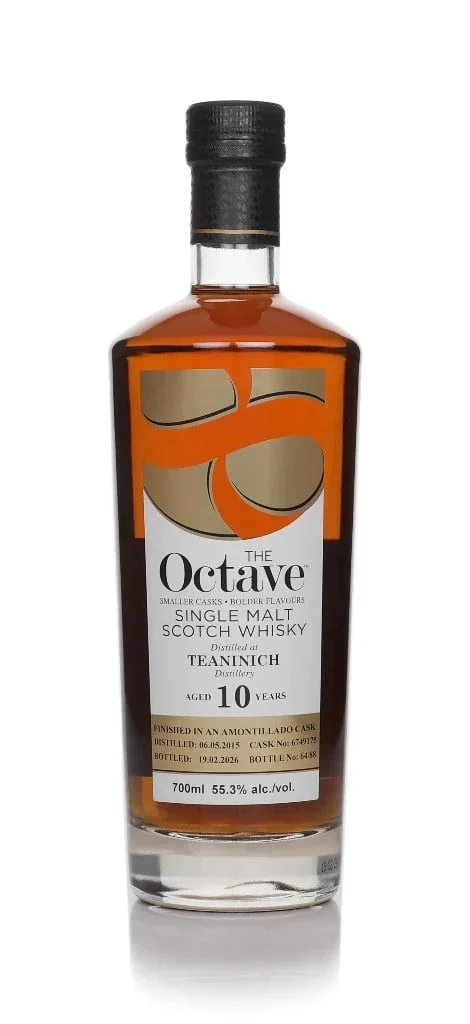 Teaninich 10 Year Old 2015 Cask #6749175 Amontillado Finish - The Octave (Duncan Taylor) Single Malt Scotch Whisky | 700ML