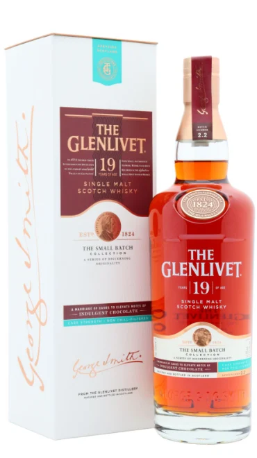 Glenlivet Small Batch Collection 2.2 Indulgent Chocolate 19 Year Old Single Malt Scotch Whisky | 700ML - Whiskey