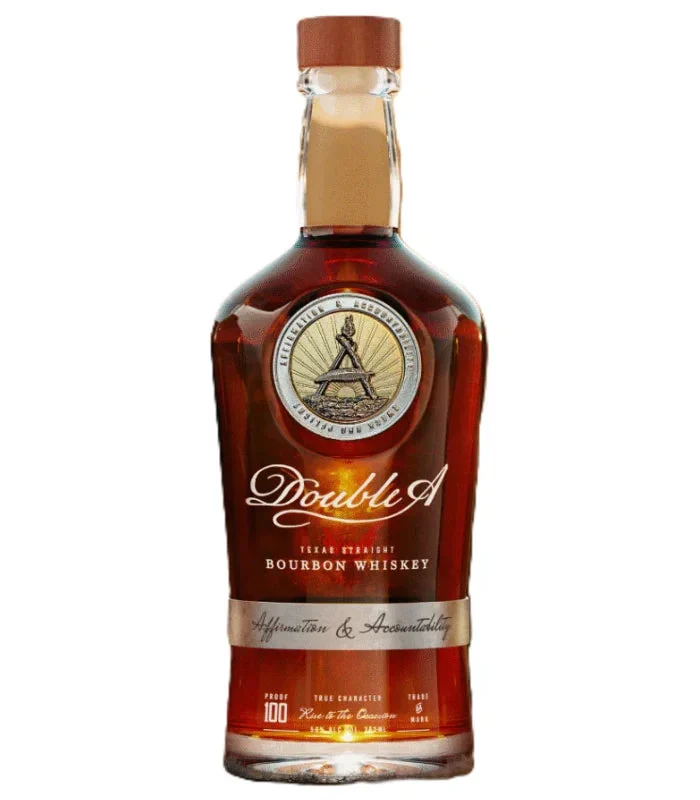 Double A Affirmation & Accountability Texas Straight Bourbon Whiskey