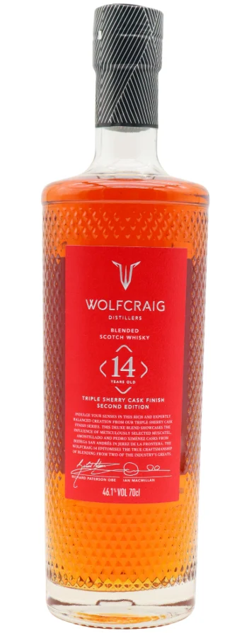 Wolfcraig Second Edition 14 Year Old Blended Scotch Whisky | 700ML - Whiskey