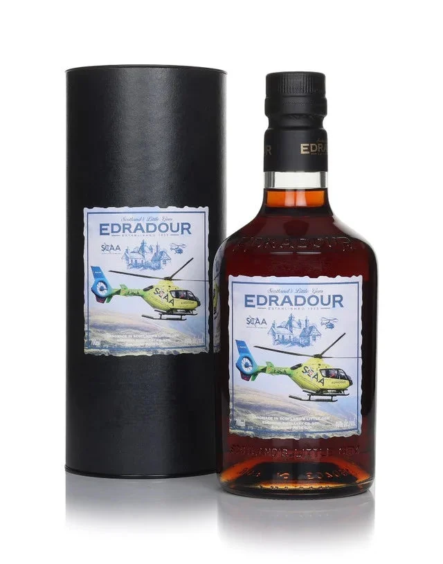 Edradour 12 Year Old (Scotland's Charity Air Ambulance) Single Malt Scotch Whisky | 700ML - Whiskey