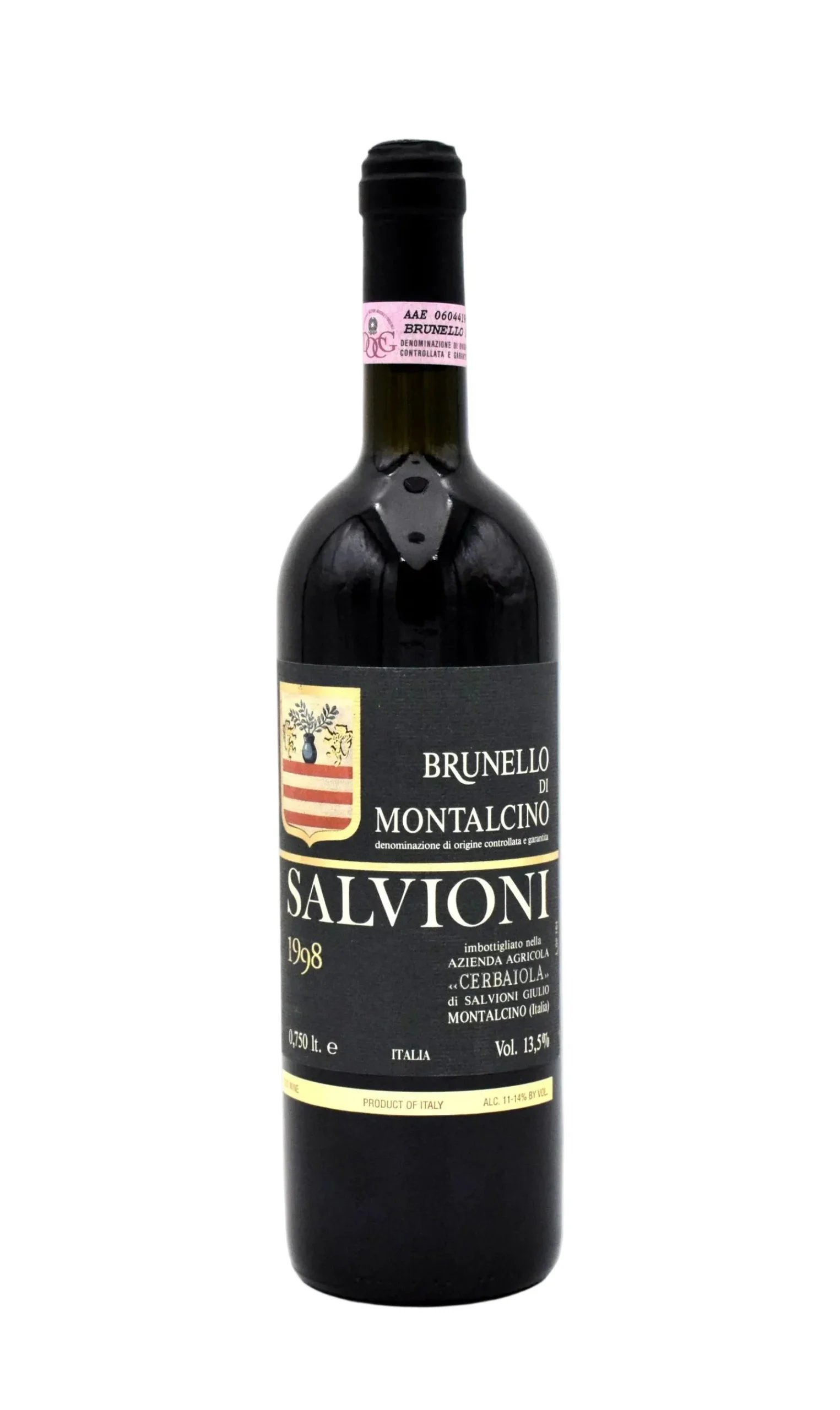 1998 | Salvioni | Brunello di Montalcino Cerbaiola - Wine