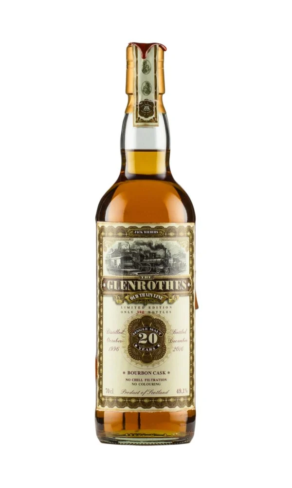 Glenrothes 20 Year Old Jack Wiebers Old Train Line 1996 | 700ML - Whiskey